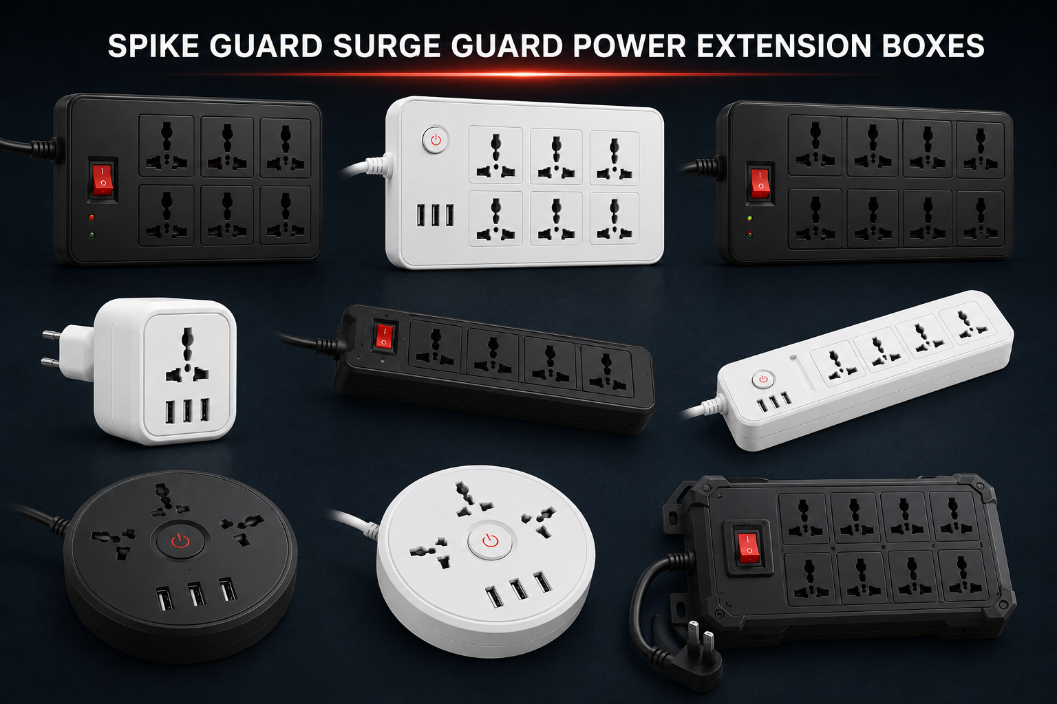 Spike Guard / Surge Guard / Power Extension Boxes