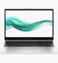 Laptop HP 255R G10 D3PG1AT | AMD Athlon 7120U Processor, 8GB RAM, 512GB SSD, DOS, 15.6 Inch (39.6cm) Full HD 1920×1080 Anti-Glare Display, Integrated AMD Radeon Graphics, Wi-Fi, Bluetooth, Backpack, Silver, 1.52kg