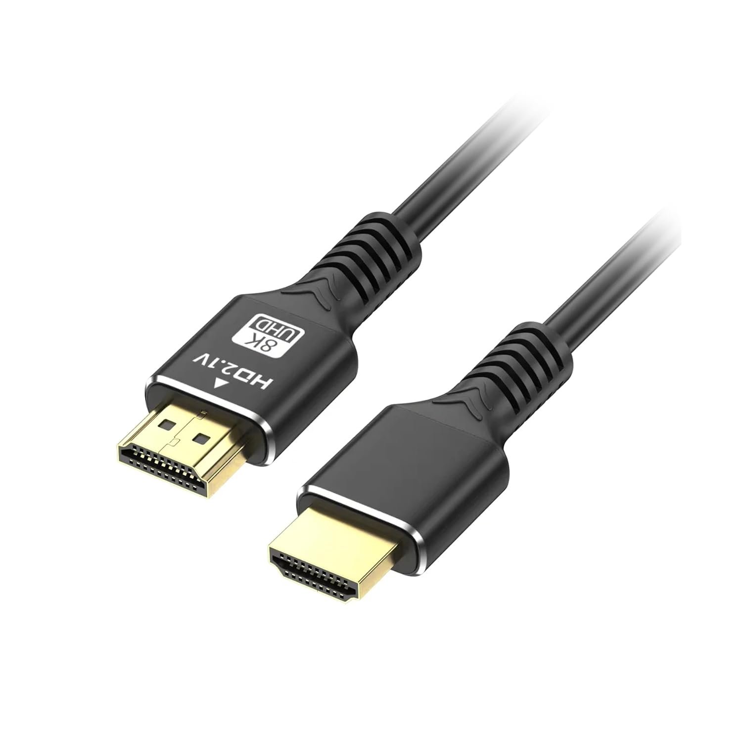 Cable EVM 3 Meter 8K HDMI Male To HDMI Male EVM-8KHDMI-01 | High Speed HDMI 8K Cable, 24K Gold coloured connectors, Supports 3D, Heat Resistant, Tough & Tensile, Tangle Free, Compatible with Multiple Devices, Black