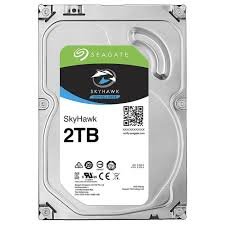 Harddisk Seagate Skyhawk 2tb Surveillance Internal Hard Drive HDD 3.5 Inch SATA 6Gb/s 64mb Cache for DVR NVR Security Camera System (ST2000VX017)