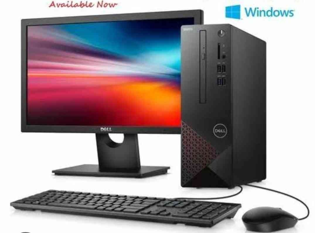 Desktop Dell ECS1250 OECS125000501DINB3 | Intel Core i3 14100 Processor, 8GB DDR5 RAM, 512GB SSD, WiFi 6, Intel UHD Graphics 730, Windows 11 Home + MS Office 24 + M365 , 21.5 inch E2225HM Monitor, 3 Years Warranty, Black