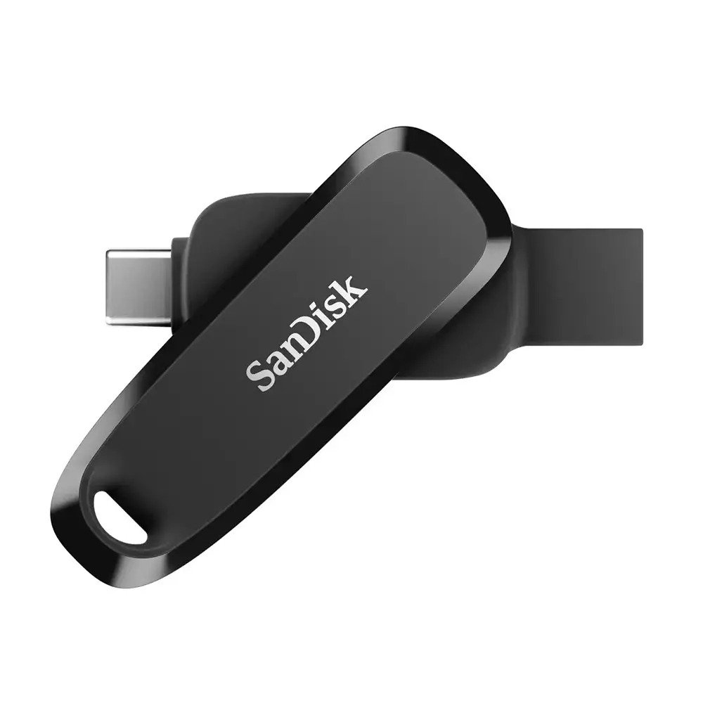 Pendrive SanDisk 2-in-1 USB 3.2 Gen 1 Mobile Pen Drive 256GB SDDDC6-256G- I46 | USB Type-C & Type-A For Smartphones, Tablets & Computers, Black