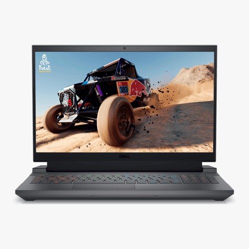 Laptop Dell G15 5530 Gaming | 15.6″ FHD 120Hz display (250 nits) with RTX 3050 6GB graphics. Powered by Intel Core i5-13450HX, 16GB DDR5 RAM, 512GB SSD. Includes Windows 11, Office H&S 2024, M365, RGB keyboard, backpack, Dark Shadow Gray.