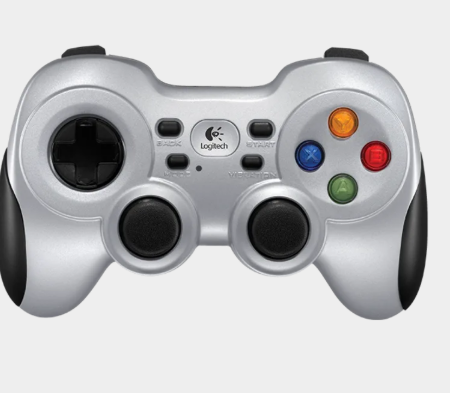 Gamepad Logitech Wireless F710 | 2.4 GHz with USB Nano-Receiver, Controller Dual Vibration Feedback, 4 Switch D-Pad, PC / Steam / Windows / AndroidTV