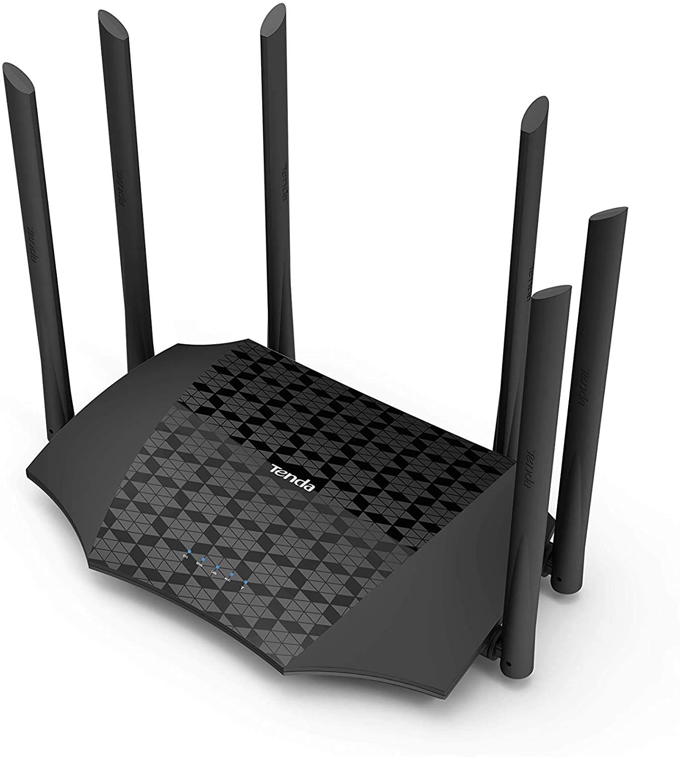 Router Tenda AC21 2100Mbps Dual Band Gigabit Wireless Router, MU-MIMO, Easy Setup, Supports Guest Network, Parental Control, Client Filter, IPv6 (Black, Not a Modem)