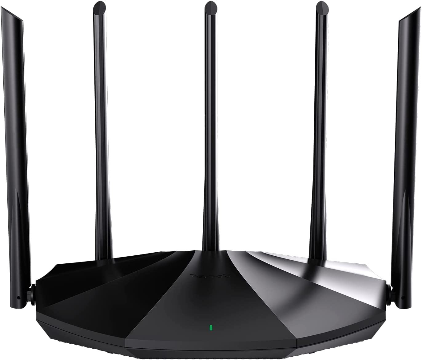 Router Tenda RX2 Pro WiFi 6 AX1500 Smart WiFi Router, Dual Band Gigabit Wireless Internet WiFi 6 Router, 5 * 6dBi High-Gain Antennas, 3 Gigabit LAN Ports, WPA3+OFDMA+MU-MIMO (Black)