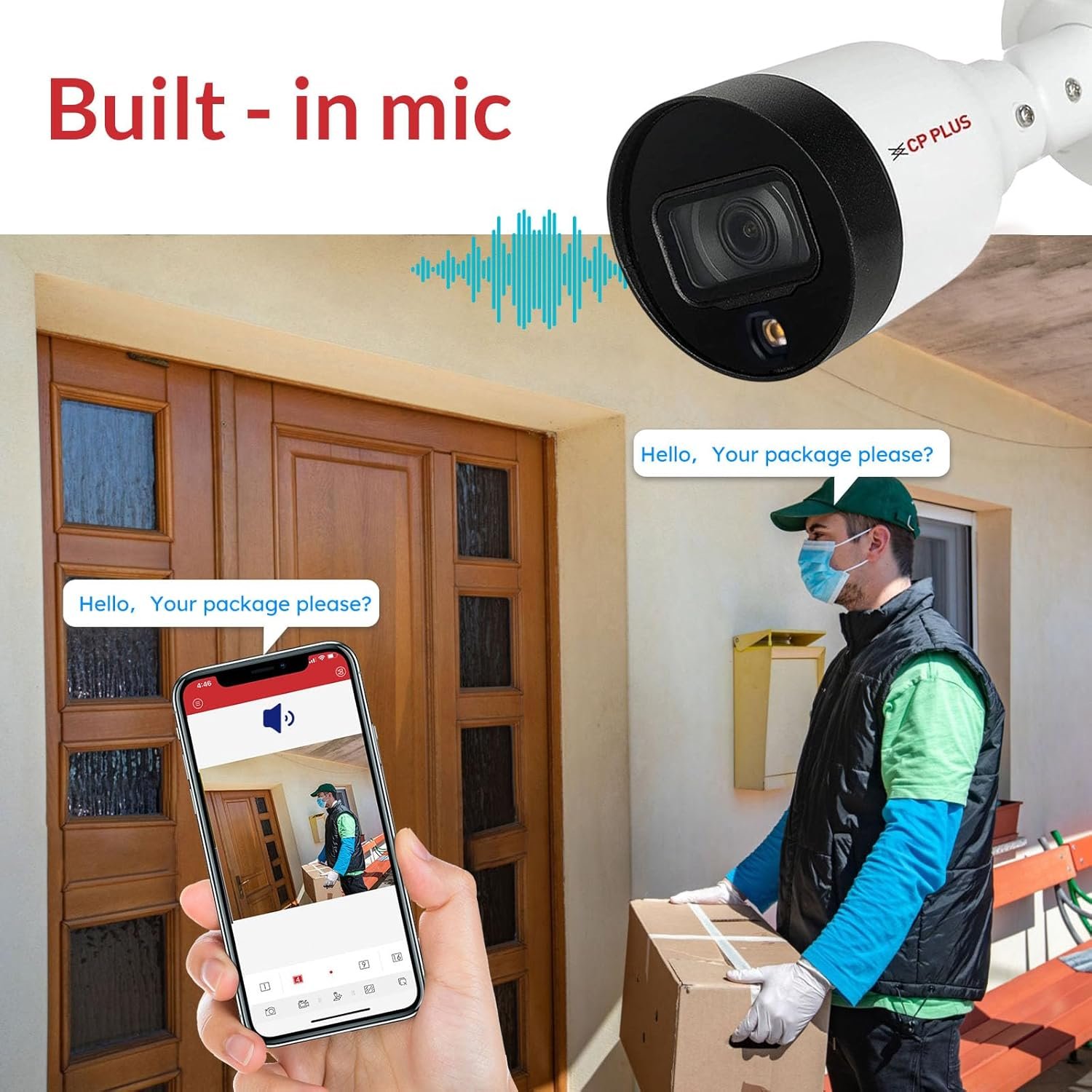 Security Camera CP Plus CP-UNC-TA41L3C-D-LQ