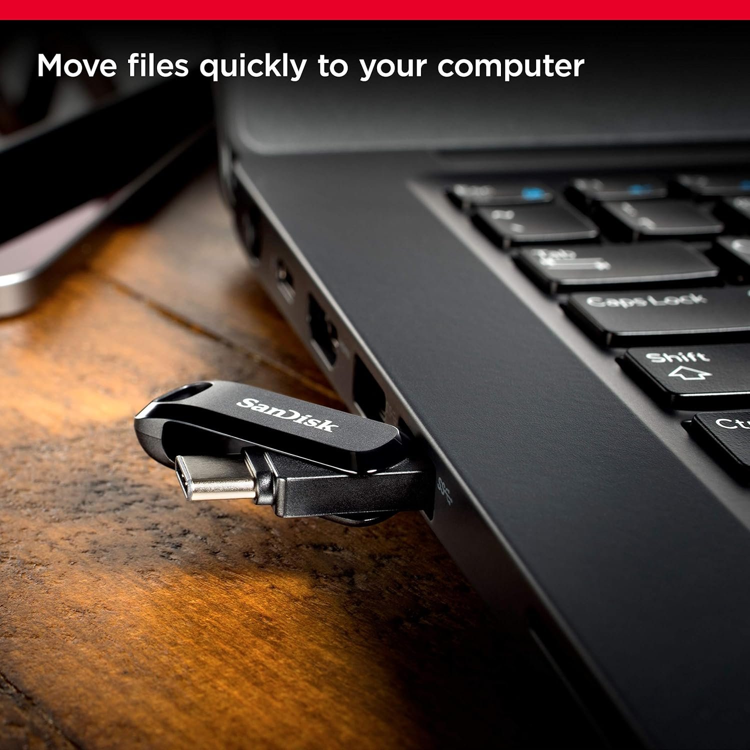 Pendrive SanDisk 32GB Ultra Dual Drive Go USB Type-C Flash Drive - 150MB/s, Black | SDDDC3-032G-I35