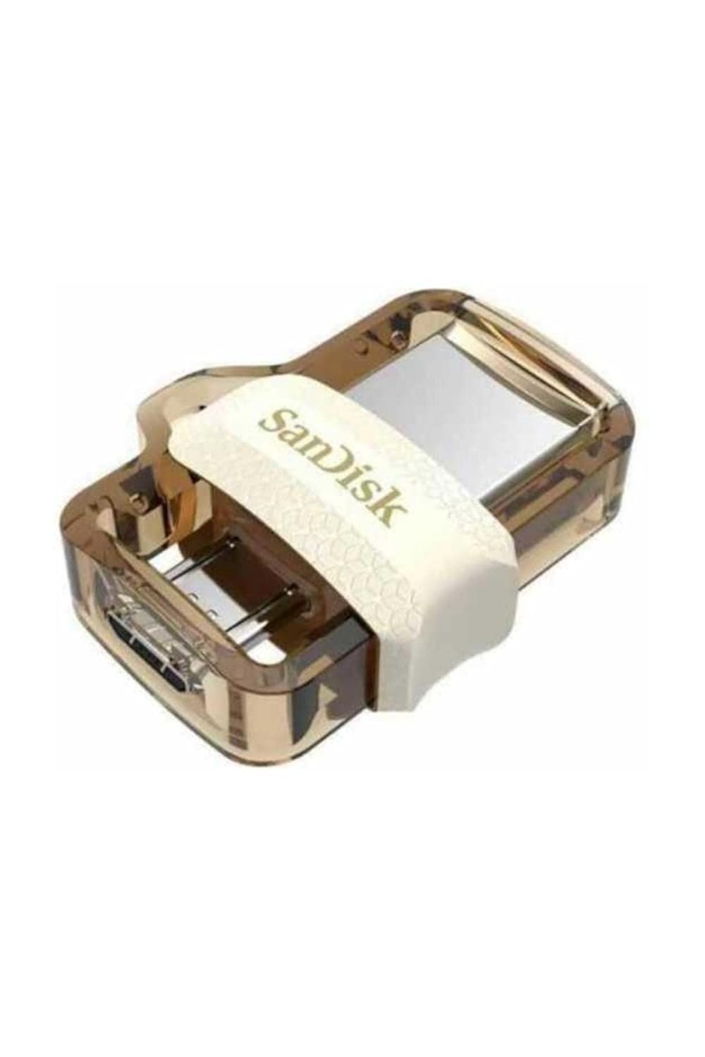 Pendrive SanDisk 32GB Ultra Dual Drive m3.0 USB 3.0 OTG Flash Drive - Gold, Type-A & Micro-USB | SDDD3-032G-I35GW