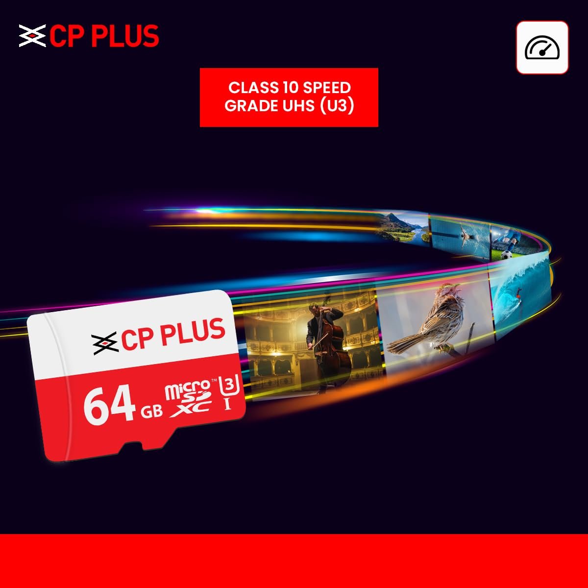 Memory Card CP Plus microSDXC 64GB Memory Card CP-UM64