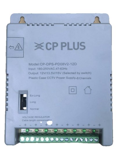 Power Supply CP Plus CP-DPS-PD08V2-12D