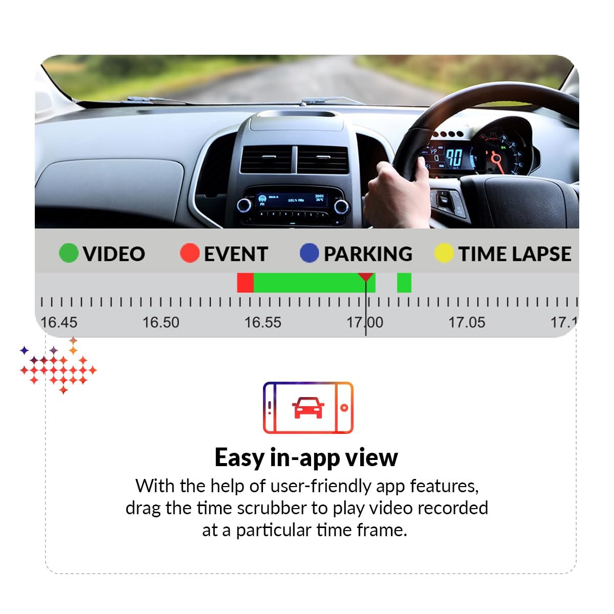 Dash Camera CP Plus CP-AD-H2B-PW