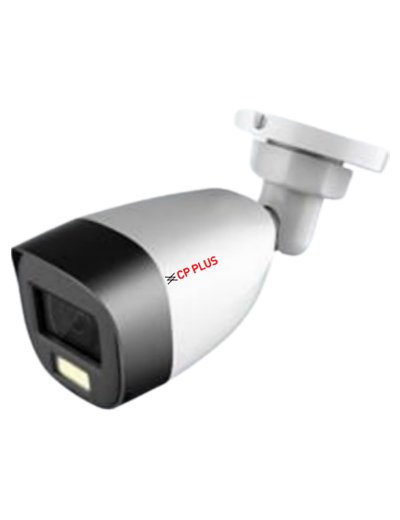 Security Camera Cp Plus CP-GPC-TA24PL2C-SE-V2-0360 | 2.4MP Full-color Guard+ Bullet Camera With Mic - 20Mtr, White
