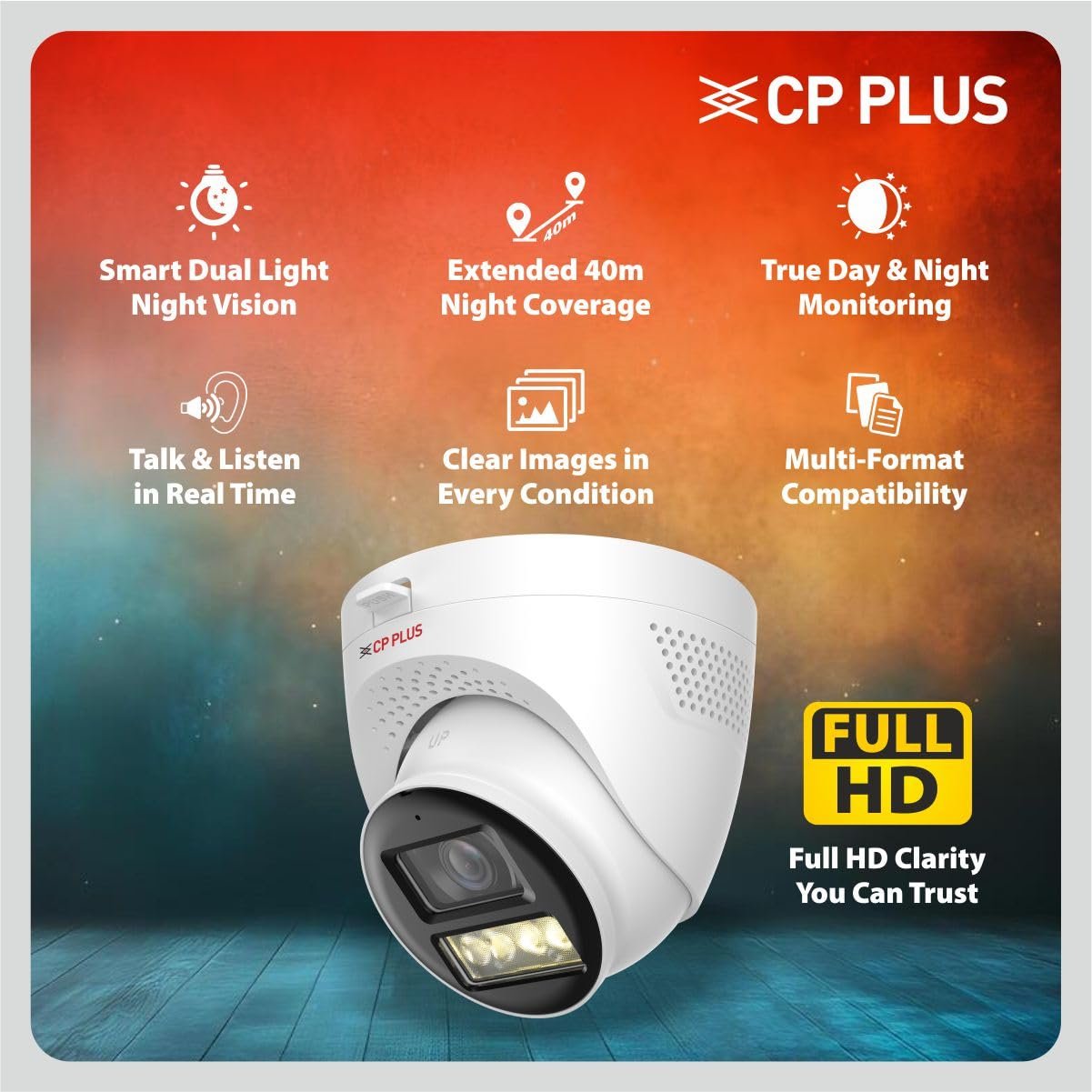 Security Camera CP Plus CP-UMC-DA24L4-L