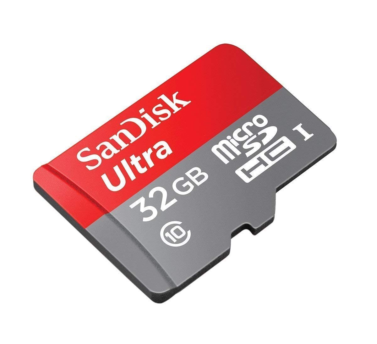 Card Micro SD SanDisk 32GB Ultra microSDHC UHS-I Memory Card - 98MB/s, C10, U1, A1, Full HD | SDSQUAR-032G-GN6MN