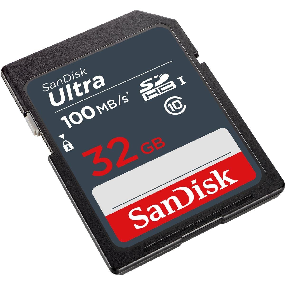 Card MicroSD SanDisk 32GB Ultra SDHC UHS-I Memory Card - 100MB/s, C10, U1, Full HD | SDSDUNR-032G-GN3IN