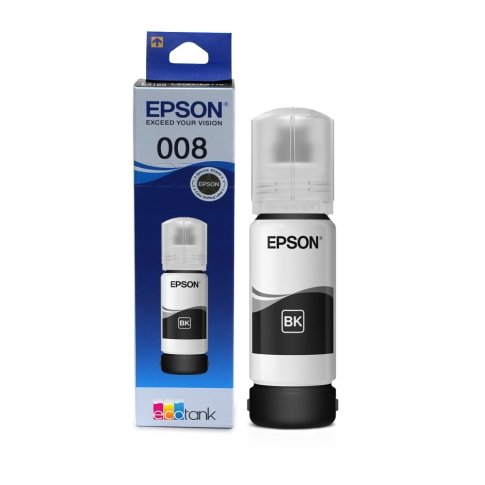 Epson Ink Bottle 120ML Black C13T06G198 (008) | Compatible with Epson L6550, L6570, L6580, L15140, L15150, L15160 Printers