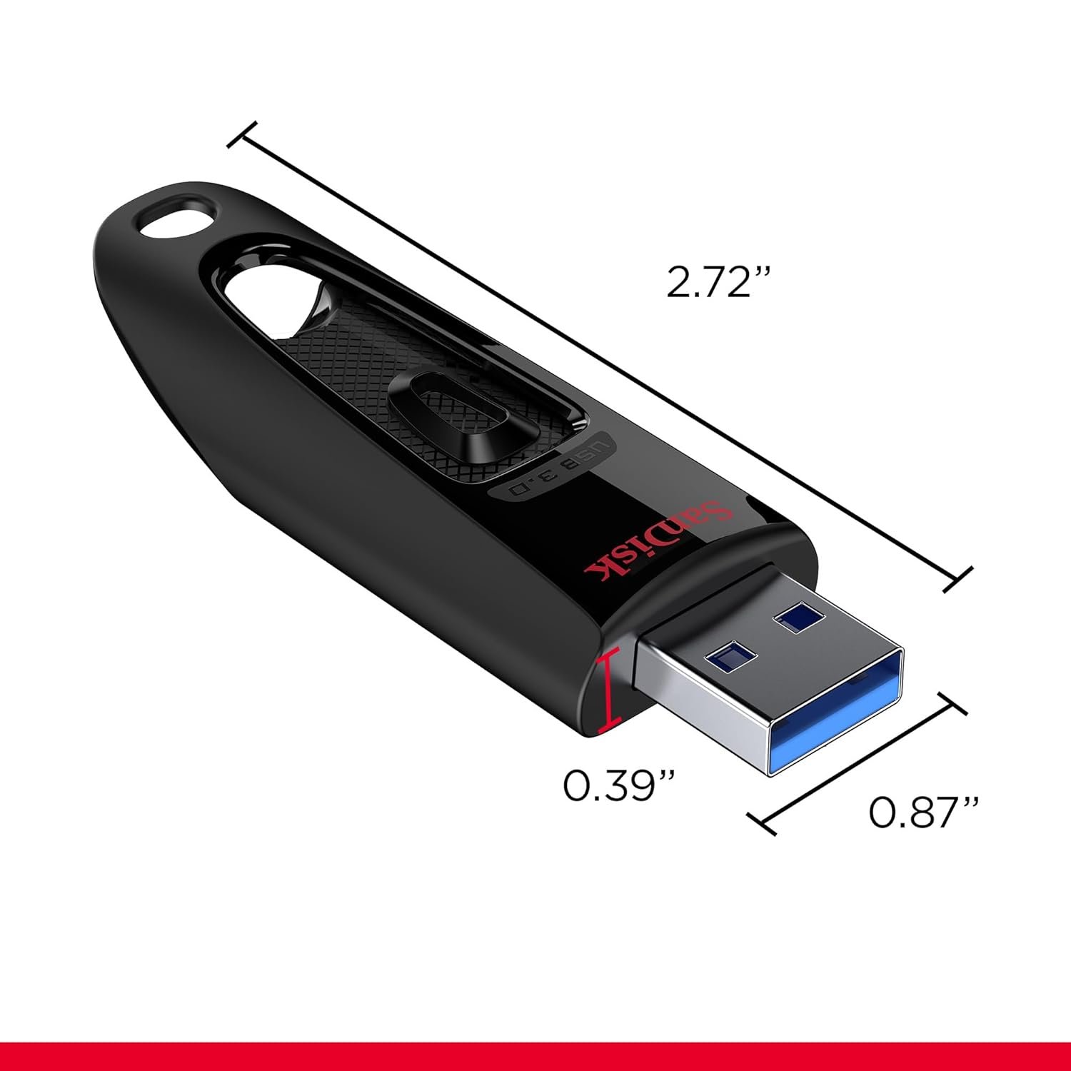 Pendrive SanDisk 256GB Ultra SDCZ48-256G-I35 USB 3.0