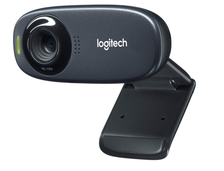 Webcam Logitech C310 Digital HD Webcam with Widescreen HD Video Calling, HD Light Correction, Noise-Reducing Mic, for Skype, FaceTime, Hangouts, WebEx, PC/Mac/Laptop/MacBook/Tablet - (Black, HD 720p/30fps)