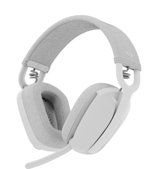 Headphone Logitech Zone Vibe 300 | Wireless Bluetooth Over Ear Headset With Noise Cancelling Microphone, Compatible with Windows, Mac, Chrome, Linux, iOS, iPados, Android, Graphite