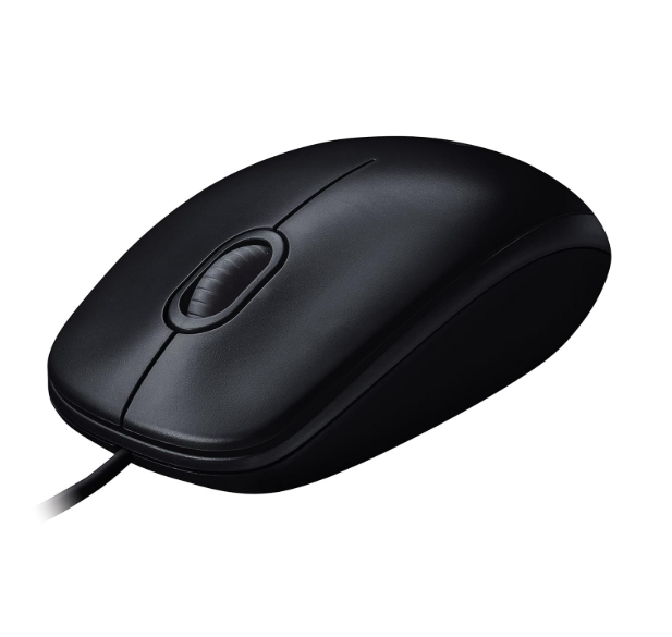 Mouse Logitech M90 Wired USB Mouse | 1000 DPI Optical Tracking, Ambidextrous PC / Mac / Laptop | Black