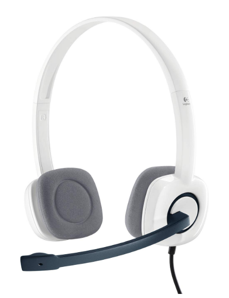 Headset Logitech Stereo H150 with Mic | White