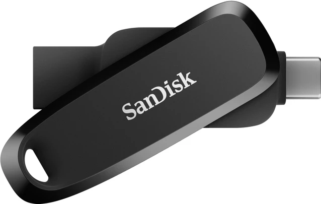 Pendrive SanDisk 2-in-1 USB 3.2 Gen 1 Mobile Pen Drive 64GB USB Type-C & Type-A - Black | SDDDC6-064G-I46