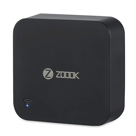 Zoook Clicker Wi-Fi Smart Home Universal Remote with Amazon Alexa | Remote for Air Conditioner | TV | DTH | Home Theatre