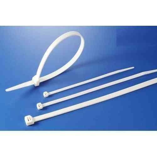 Cable Tie AirFit Nylon AF-2022 Plastic Natural / white, Size: 200 x 4.8 (8") (Pack of 100pcs)