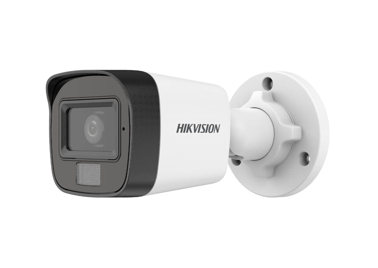 Security Camera Hikvision DS-2CE16D0T-LPFS | 2MP Smart Hybrid Dual Light Audio Fixed Mini Bullet Camera