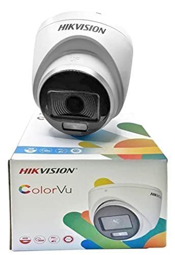 Security camera Hikvision DS-2CE70DF0T-PFS | 2MP ColorVu Audio Indoor Fixed Turret Camera, High Quality Imaging, 3D DNR Technology