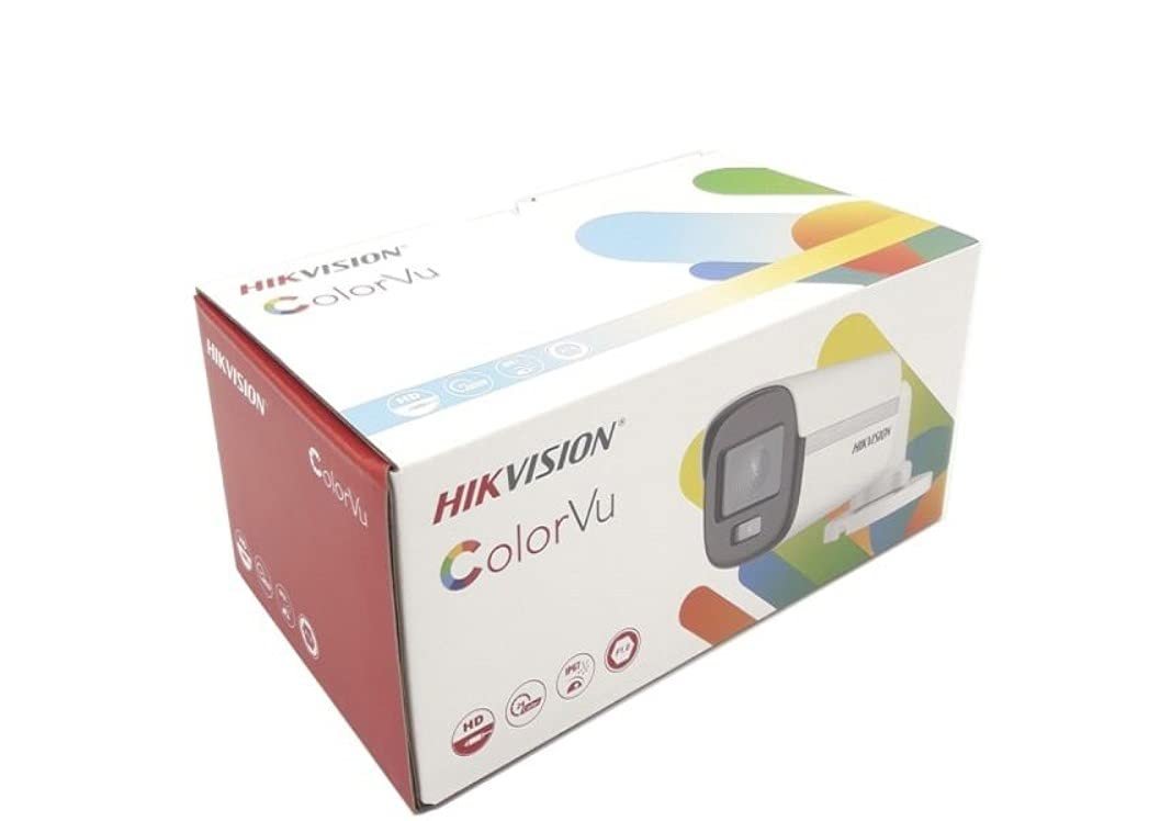 Security camera Hikvision DS-2CE10DF0T-PFS | 2MP ColorVu Audio Fixed Mini Bullet Camera