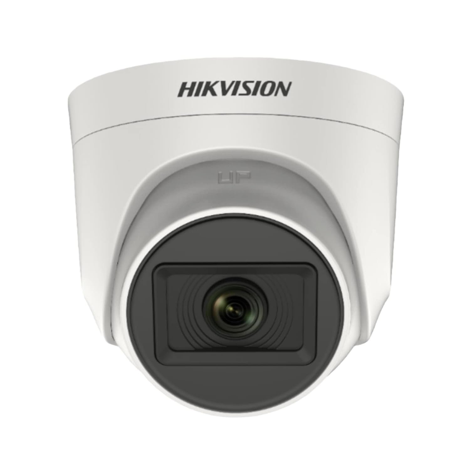 Cable Security camera Hikvision DS-2CE76H0T-ITPFS | 5MP Audio Indoor Fixed Turret Camera, 3.6mm Ultra-HD IR CCTV Dome, Transmit audio over coaxial cable
