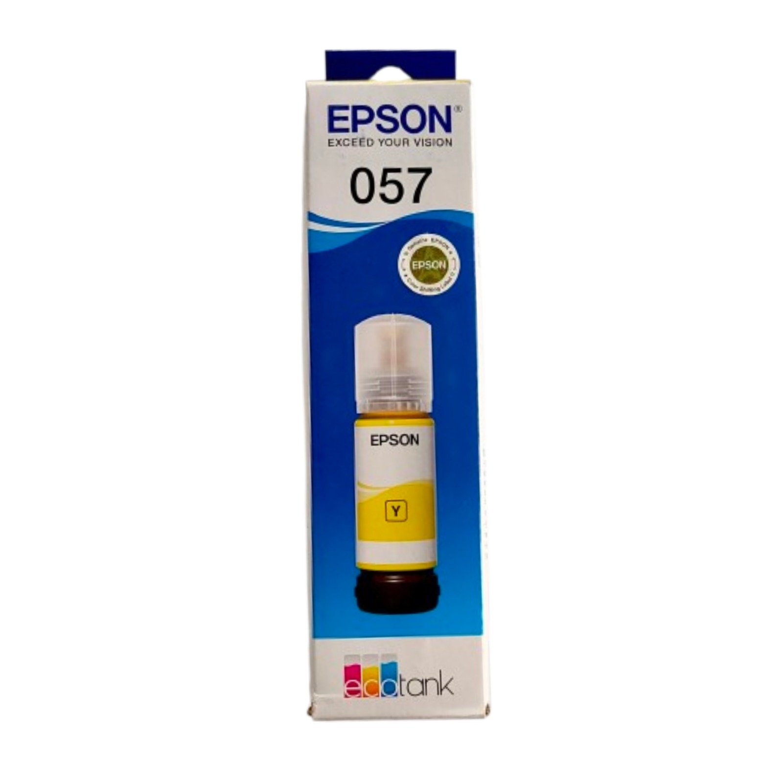 Epson Ink Bottle 057 C13T09D498 Yellow | Compatible Printer Models: L8050 / L18050, 70ML