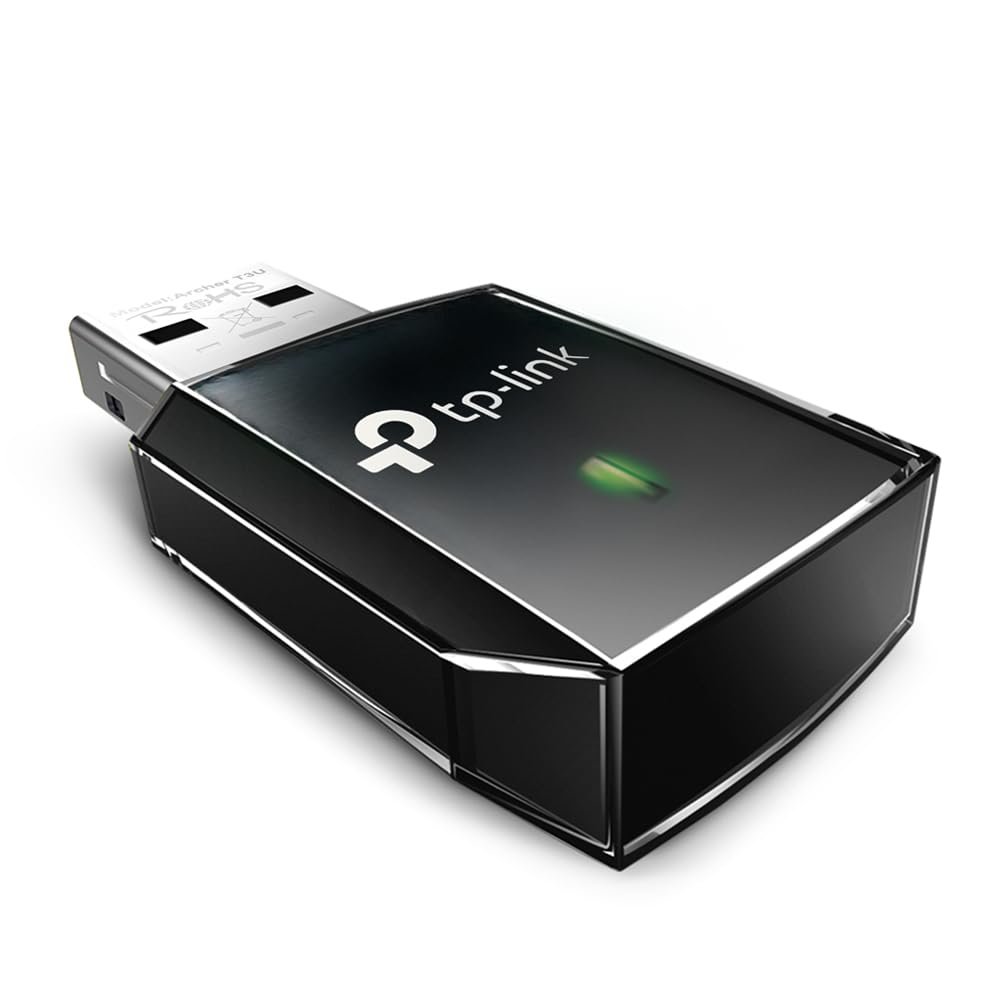 Adapter TP-Link Archer TL-T3U | AC1300 Mini Wireless MU-MIMO USB Adapter, 2.4G/5G Dual Band Mini Wireless Network Adapter For PC Desktop, MU-MIMO Wi-Fi Dongle
