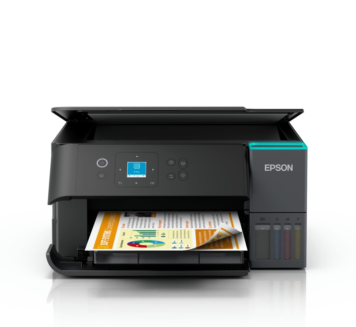 Printer Epson EcoTank L4360 | A4 Wi-Fi & Wi-Fi Direct Duplex All-in-One Ink Tank Printer With LCD Display, Print, Scan, Copy, Black