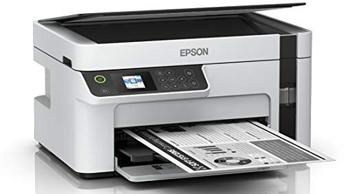 Printer Epson EcoTank Monochrome M2110 | Flatbed All-in-One Multi-function Network(Ethernet) enabled Monochrome Printer
