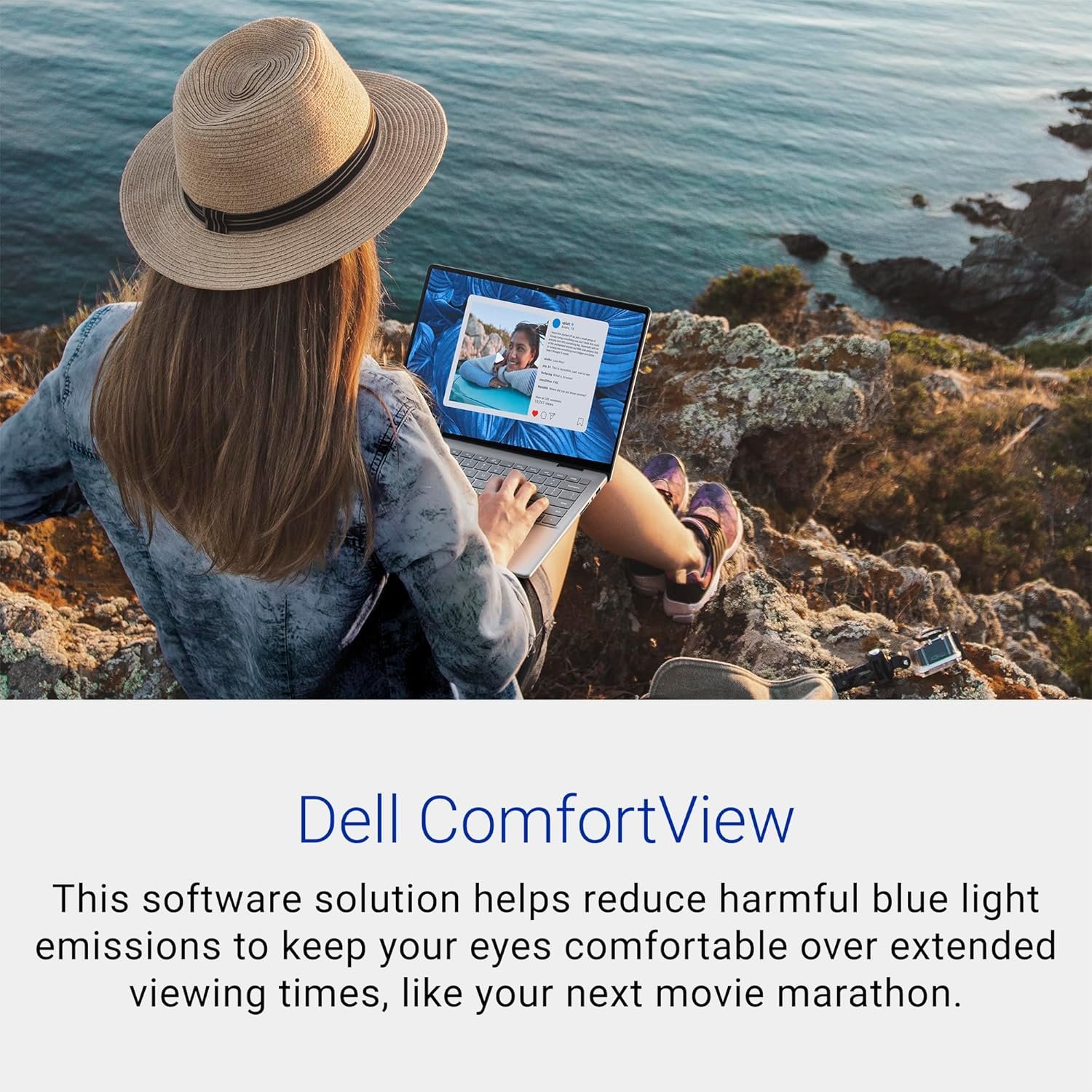 Laptop Dell Inspiron 14 7440 2-in-1 | 14″ FHD+ touch (250 nits, ComfortView), Intel Core 3 100U, 8GB DDR5 RAM, 512GB NVMe SSD, Intel graphics, Windows 11 + Office 2021, backlit keyboard, fingerprint reader, Active Pen, Ice Blue, 1.75 kg, includes bag.