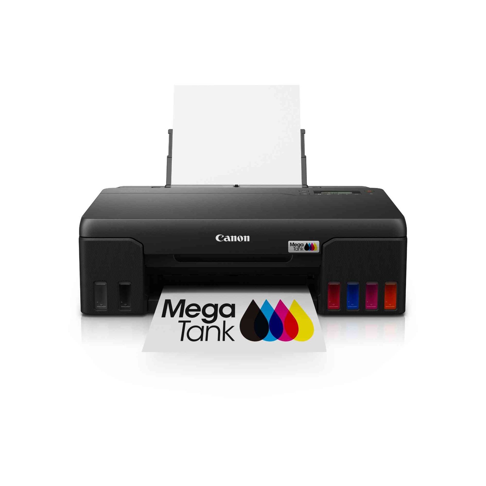 Printer Canon PIXMA G570 Single Function (Print only) 6-Colour Inktank Wi-Fi Photo Printer, Easy Refillable Wireless Single Function 6 Ink Tank for High Volume Quality Photo Printing, Black