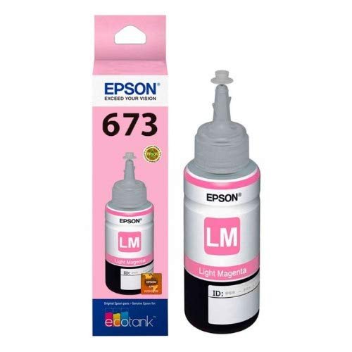 Epson Ink Bottle 70ML T6736 (Light Magenta) for Epson L800/ L805/ L810/ L850/ L1800