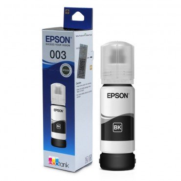 Epson Ink Cart 003 C13T00V198 Black | Compatible Printer Models: Epson L3250/ L3260/ L5290/ L3210/ L3256/ L3150/ L3215/ L3216/ L5190/ L3200/ L3251/ L3252/ L3110/ L3151/ L3152/ L3156/ L3116/ L3115/ L3101/ L3100/ L3255/ L3211/ L3212/ L1110/ L1250