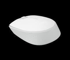 Mouse Logitech M171 Wireless | 2.4 GHz with USB Nano Receiver, Smooth Optical Tracking, Ambidextrous, PC / Mac / Laptop, Plug & Play, Off White