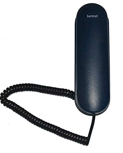 Landline Phone Beetel B25 | Corded, Wall / Desk Mountable, Ringer Volume Control | Black