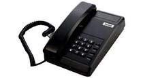 Landline Phone Beetel C11 Corded Phone, Ringer Volume Control Facility, LED for Ring Indication, Wall/Desk Mountable, Classic Design, Clear Call Quality, Mute/Pause/Flash/Redial Function, Color: Black