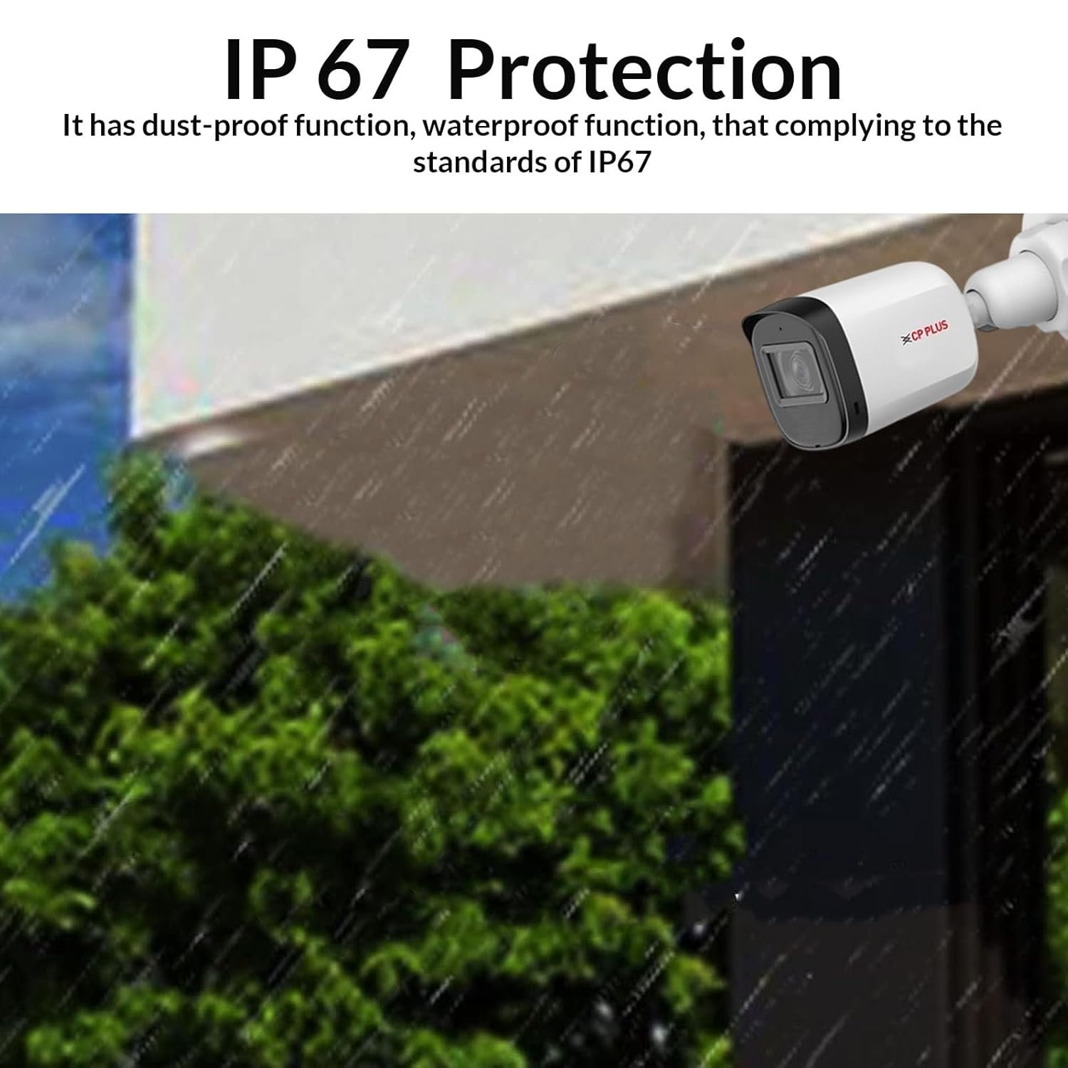 Security Camera CP Plus CP-URC-TC24PL3C | 2.4MP Dual IR Bullet Camera, 3.6mm Fixed Lens, 30Mtr IR Range, Day/Night Vision, DWDR, HDCVI