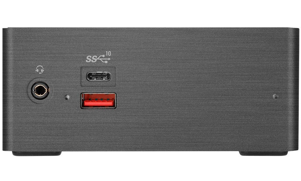 NUC Gigabyte Mini PC Brix GB-BRi7H-8550 Ultra Compact PC Kit Intel Core Quad Core i7-8550U Processor, HDMI Plus Mini Display Port Outputs, Dual Band Wi-Fi & Bluetooth 4.2, 2 x USB 3.0, 2xUSB 3.1, VESA Holder