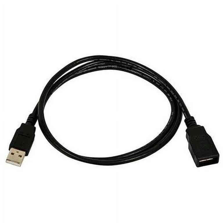 Cable Dier Berlin USB 2.0 Extension 1.5M, Gold Plated Connectors | Usb Male-A to Female-A Cord, Fully Compatible with all USB B Port Scanner or Printer, 1 Year Warranty, Black