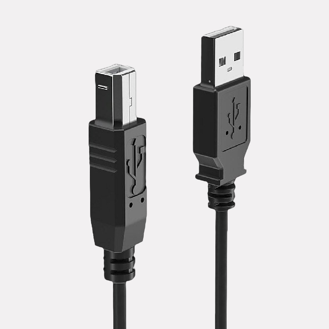Cable Hammok Harmony USB 2.0 Printer Cable 1.5Mtr | USB Type A To USB Type B Cable, Black