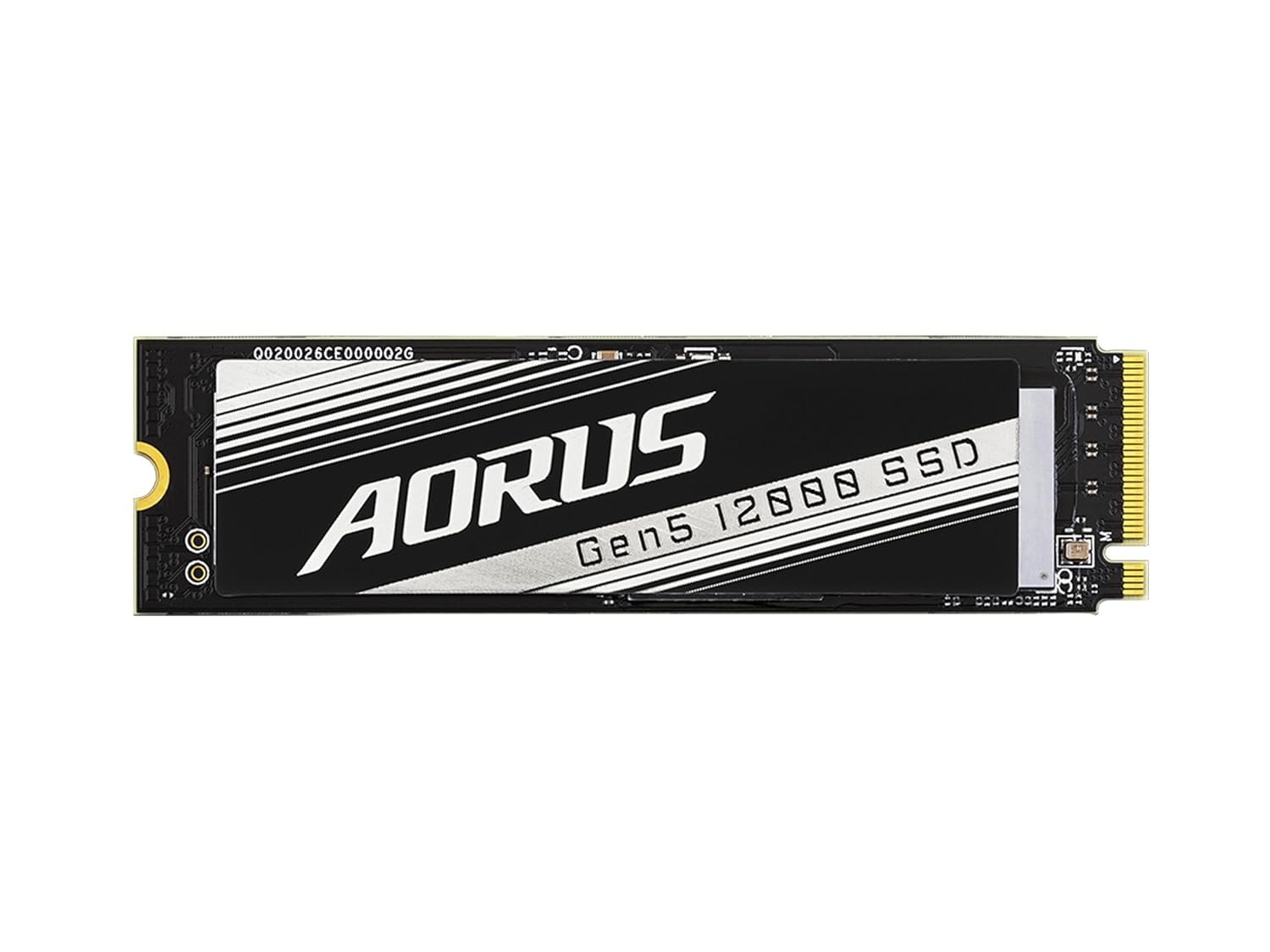 Harddisk Gigabyte AORUS Gen5 12000 2TB M.2 NVMe SSD AG512K2TB | 2TB PCIe 5.0 NVMe M.2 Internal Solid State Hard Drive with Read Speed Up to 11700MB/s, Write Speed Up to 9500MB/s