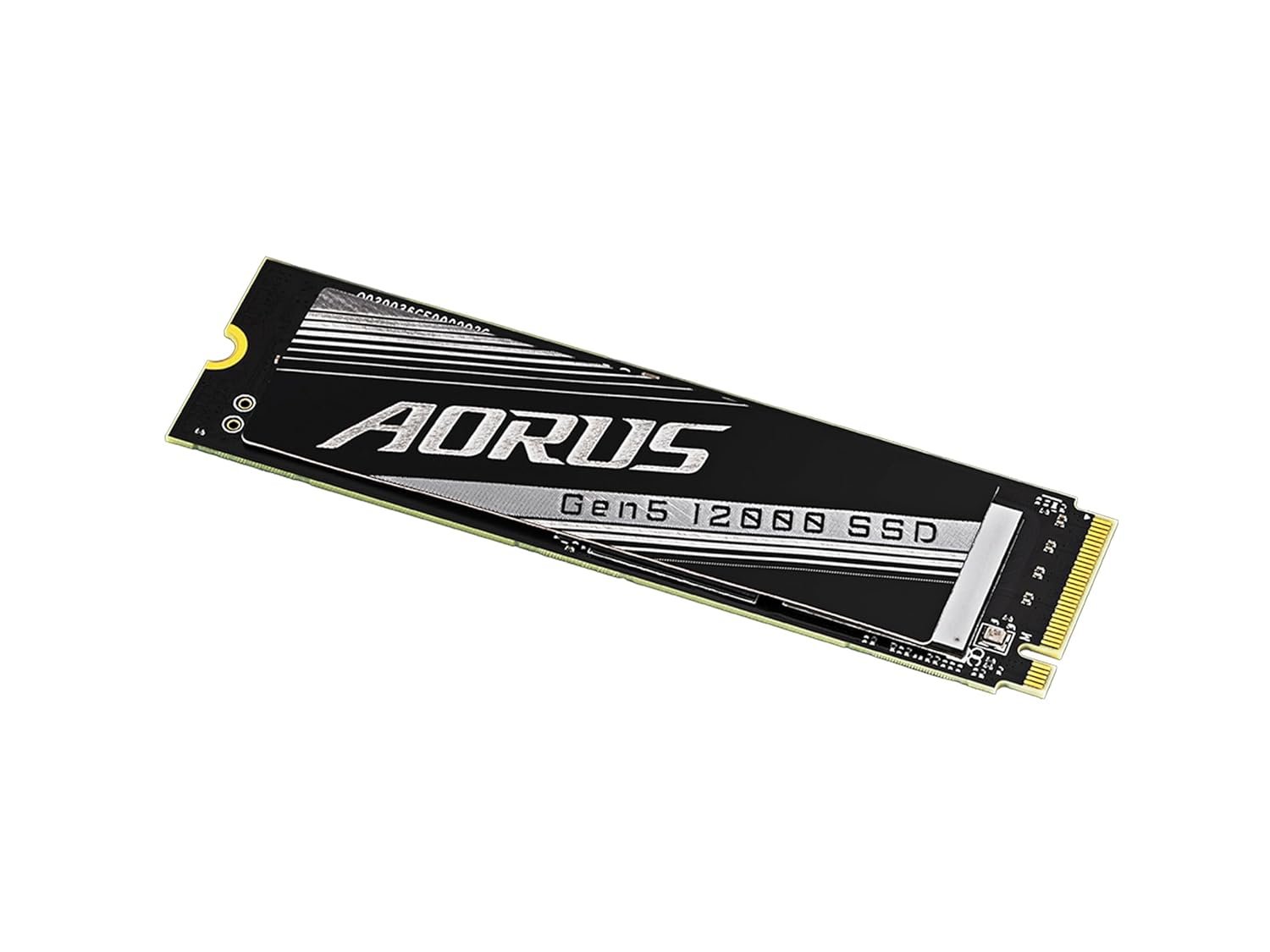 Harddisk Gigabyte AORUS Gen5 12000 2TB M.2 NVMe SSD AG512K2TB | 2TB PCIe 5.0 NVMe M.2 Internal Solid State Hard Drive with Read Speed Up to 11700MB/s, Write Speed Up to 9500MB/s
